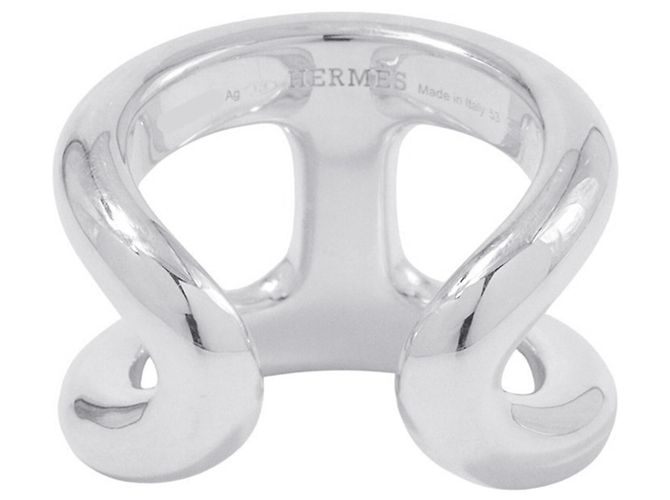 Ring Hermès Anillo Hermes Osmose GM Silver Plata - vista 3