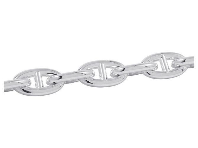 Hermès Bracciale Hermes Chaine d'Ancre GM Argento - vista 2