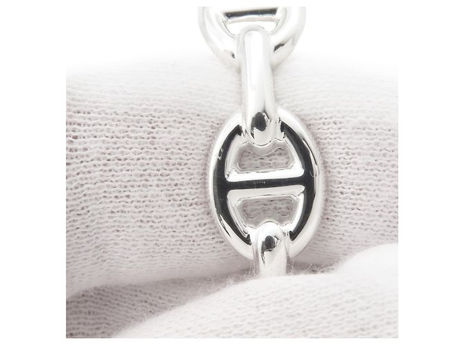 Hermès Bracciale con Charms Hermes Chaine d'Ancre Enchainée Argento - vista 4