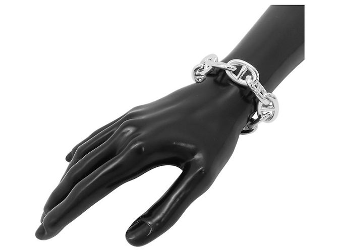 Hermès Pulsera Hermes Chaine d'Ancre TGM Plata - vista 3