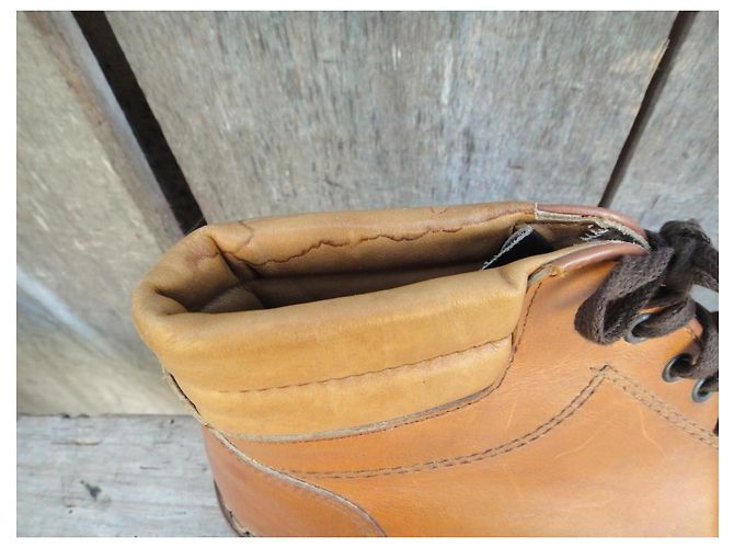 Autre Marque Botines de senderismo de cuero Castaño - vista 7