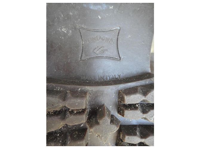 Autre Marque Botines de senderismo de cuero Castaño - vista 8