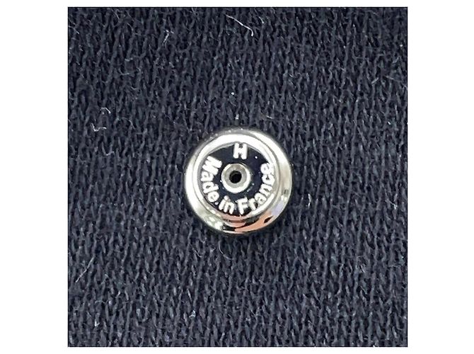Hermès Orecchini Hermes Mini Pop H in Nero - vista 7