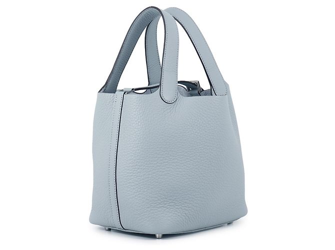 Hermès Bolsa Hermes Picotin Lock PM Marrom - vista 2
