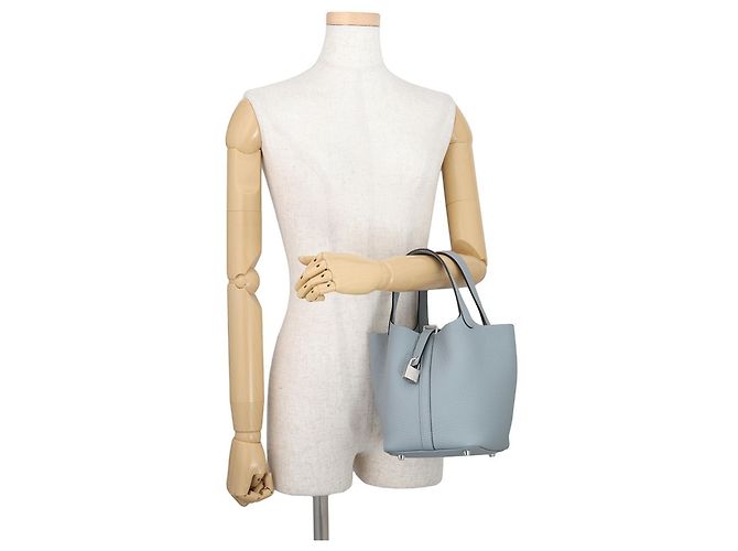Hermès Bolsa Hermes Picotin Lock PM Marrom - vista 4