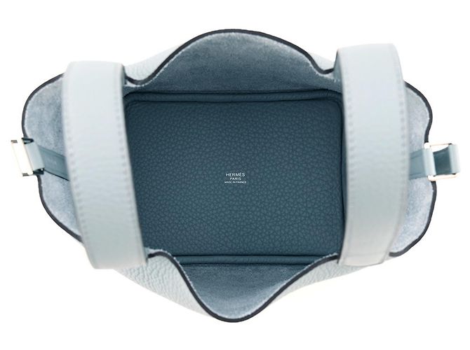 Hermès Bolsa Hermes Picotin Lock PM Marrom - vista 5