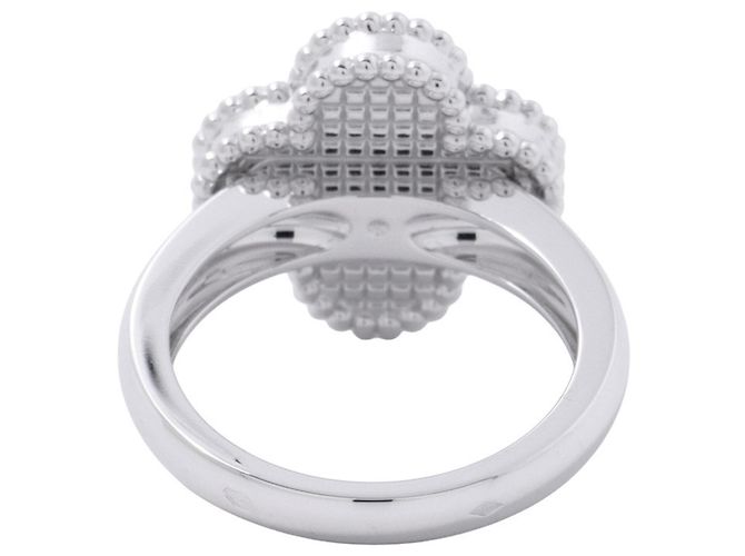 Anello Van Cleef & Arpels Alhambra Guilloché - vista 3