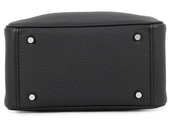 Hermès Borsa a mano Hermes Lindy Mini Nero - vista 3