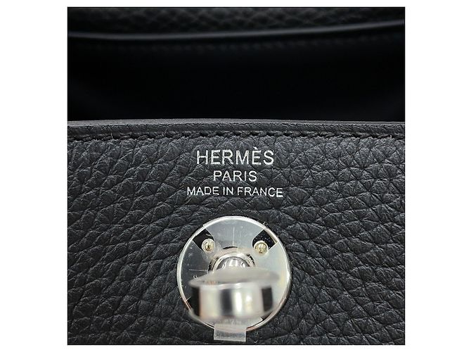 Hermès Borsa a mano Hermes Lindy Mini Nero - vista 9