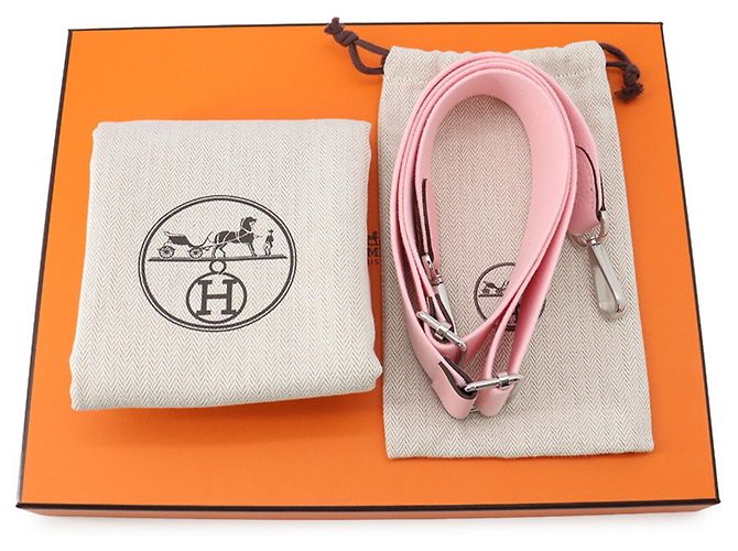 Hermès Borsa a tracolla Hermes Evelyne 3 23 Rosa - vista 9