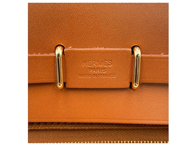 Hermès Borsa a tracolla Hermes Herbag Zip Mini Rosso - vista 6