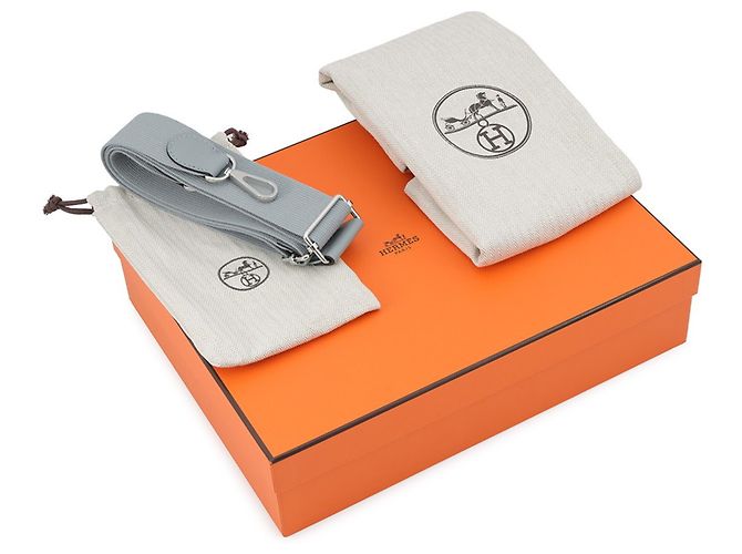 Hermès Borsa a tracolla Hermes Evelyne 3 Marrone - vista 11