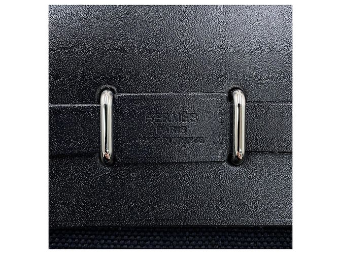 Hermès Borsa a tracolla Hermes Herbag Zip Mini Black Nero - vista 6