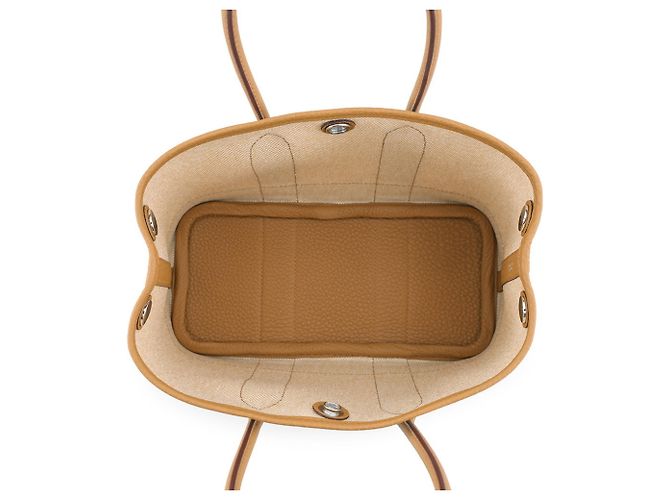 Hermès Borsa Tote Hermes Neo Garden 23 Marrone Crudo - vista 5
