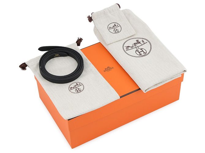 Hermès Borsa Hermes Alzan Mini in pelle Swift nera Nero - vista 7