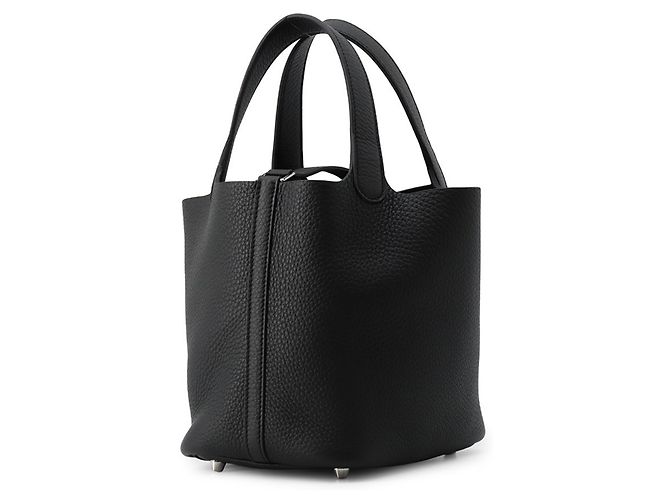 Hermès Bolso Hermes Picotin Lock PM Negro - vista 2