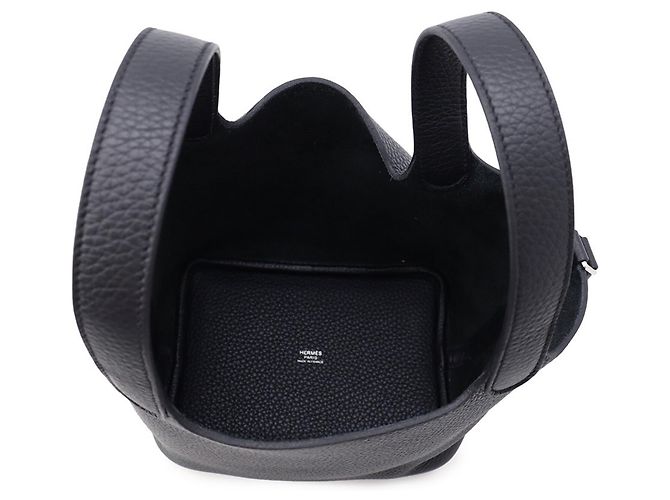 Hermès Bolso Hermes Picotin Lock PM Negro - vista 5