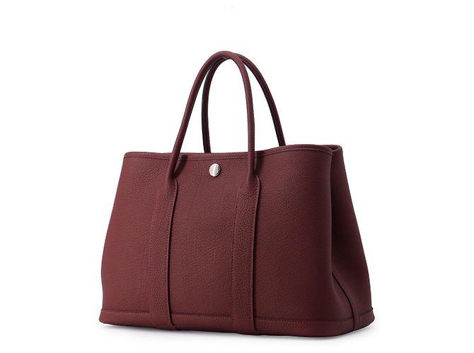 Hermès Borsa Tote Hermes Garden TPM Rosso - vista 2
