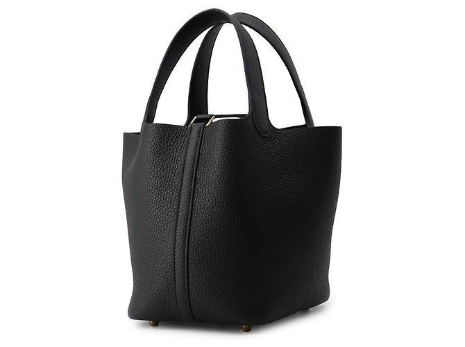 Hermès Borsa Hermes Picotin Lock PM Nero - vista 2