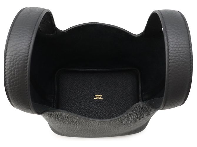 Hermès Borsa Hermes Picotin Lock PM Nero - vista 5