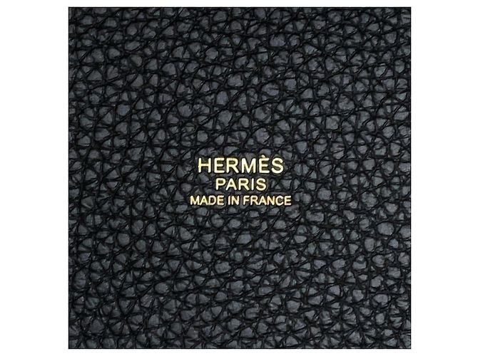 Hermès Borsa Hermes Picotin Lock PM Nero - vista 6