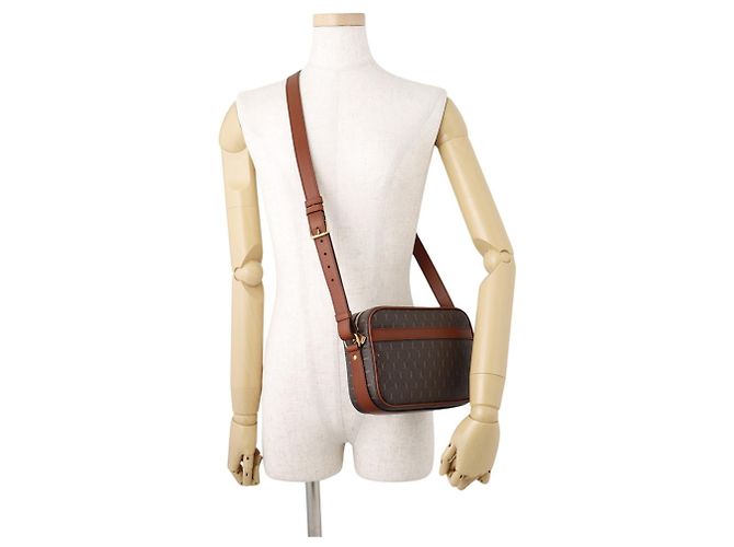 Borsa a tracolla Yves Saint Laurent Saint Laurent Paris Marrone - vista 4