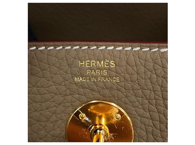 Hermès Bolsa Hermes Lindy 26 Taupe - vista 9
