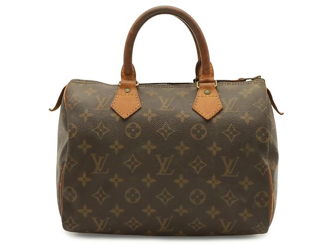Borsa Louis Vuitton Monogram Speedy 25 Marrone - vista 2