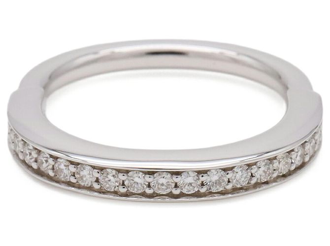 Autre Marque Anello Tiffany & Co. Full Pave Diamond Band D'oro - vista 5