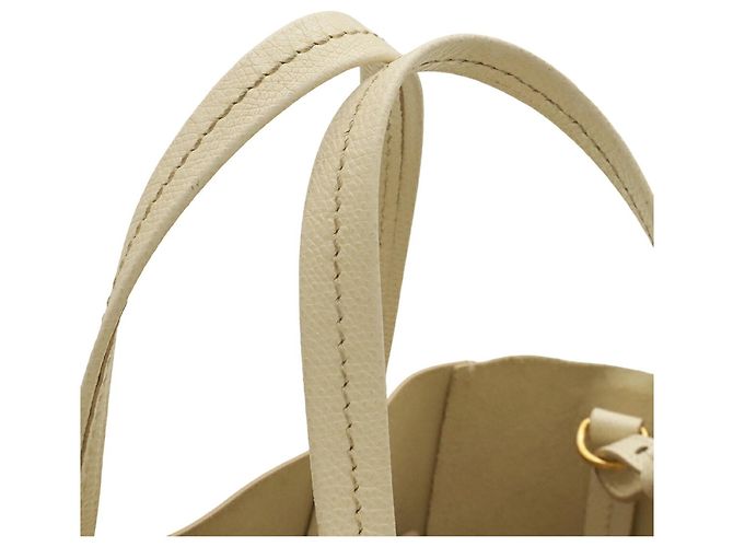 Céline Sac Cabas Vertical Small CELINE Blanc Écru - vue 6