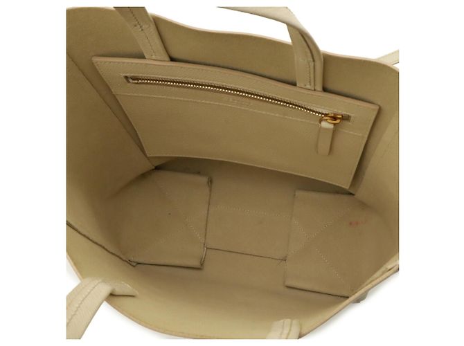 Céline Sac Cabas Vertical Small CELINE Blanc Écru - vue 8