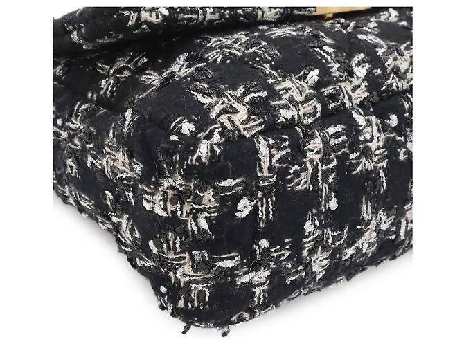 Bolso de cadena Chanel 19 Coco Mark Negro - vista 4