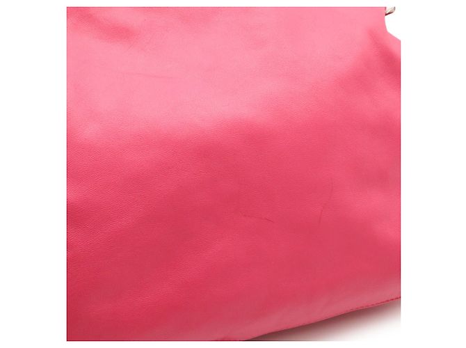 Borsa a tracolla Loewe Flamenco 30 Anagram Rosa Arancione - vista 7