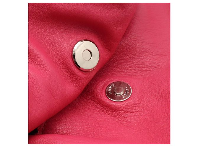 Borsa a tracolla Loewe Flamenco 30 Anagram Rosa Arancione - vista 8