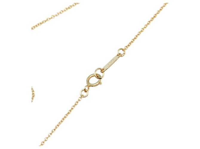 Autre Marque Collana Cuore Diamond Dots in Oro Giallo e Platino Tiffany & Co. - vista 4