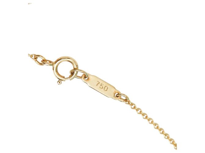 Autre Marque Collana Cuore Diamond Dots in Oro Giallo e Platino Tiffany & Co. - vista 7