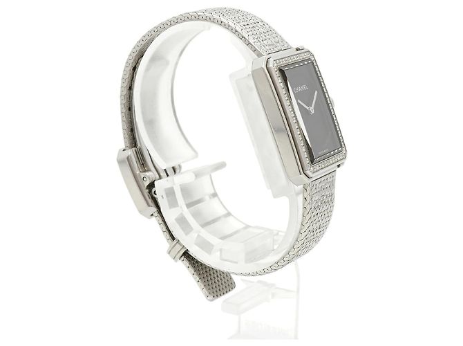 Chanel Boyfriend Tweed Diamond Bezel H4877 Uhr - Ansicht 3