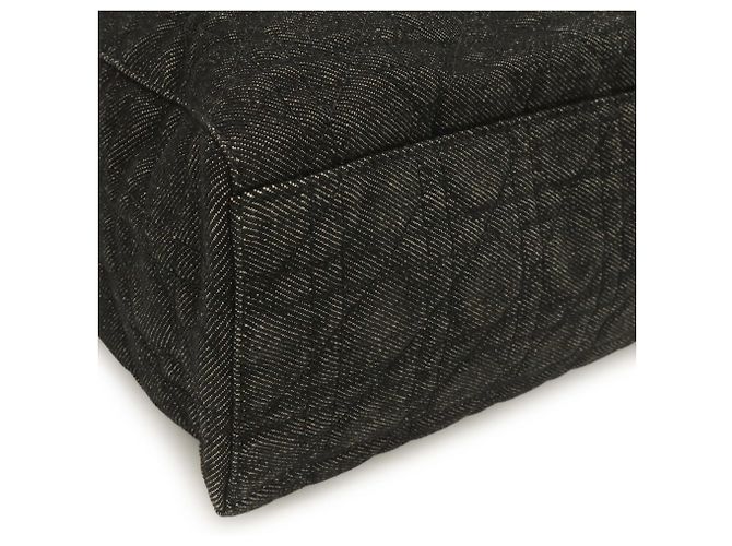 Borsa Tote Lady Cannage Christian Dior Nero - vista 4