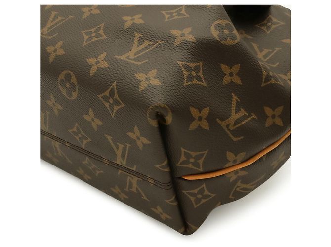Louis Vuitton Monogram Turenne PM Handtasche Braun Weiß Monogramm - Ansicht 4