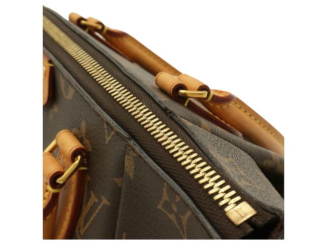 Louis Vuitton Monogram Turenne PM Handtasche Braun Weiß Monogramm - Ansicht 7