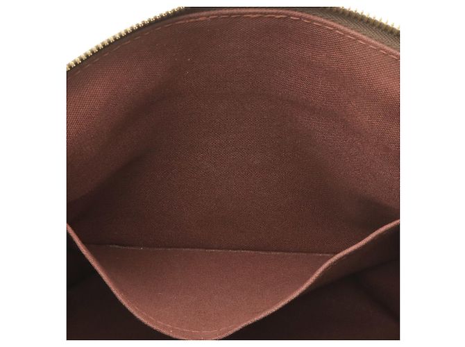 Louis Vuitton Monogram Turenne PM Handtasche Braun Weiß Monogramm - Ansicht 9