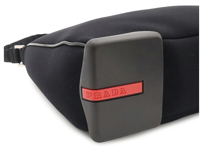 Borsa a tracolla Prada Sport Line Nero - vista 7