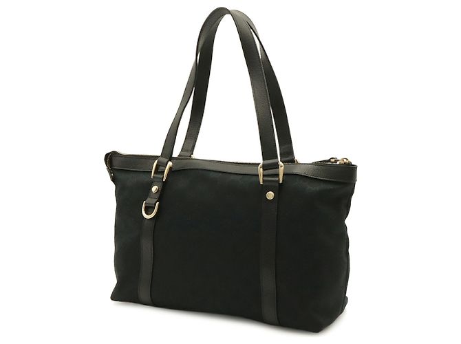 Borsa a tracolla Gucci GG Canvas Abbey Nero - vista 3