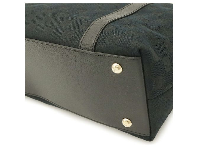 Borsa a tracolla Gucci GG Canvas Abbey Nero - vista 4
