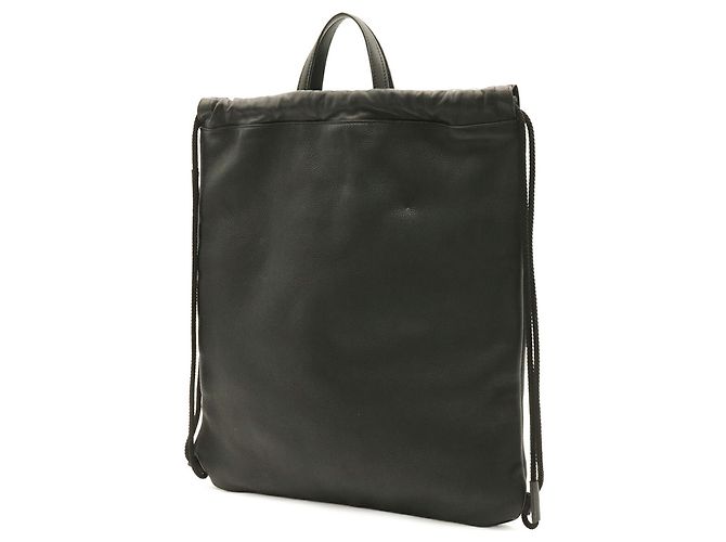 Gucci Coco Capitan Rucksack mit Kordzug Schwarz Rot Grün - Ansicht 3