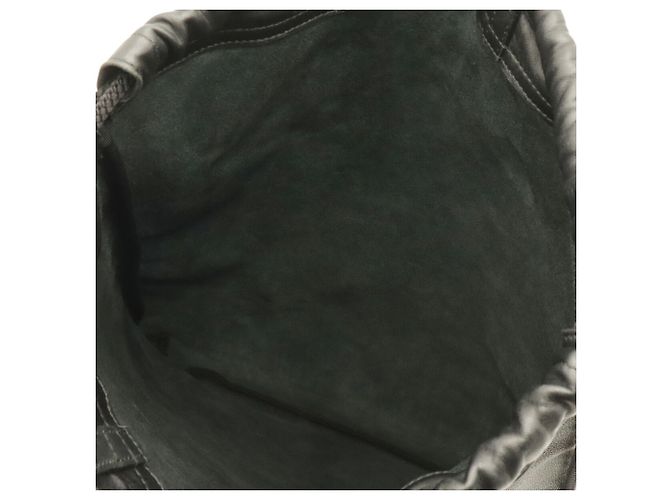 Gucci Coco Capitan Rucksack mit Kordzug Schwarz Rot Grün - Ansicht 8