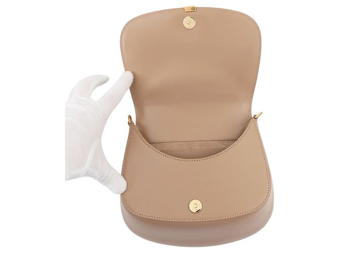 Borsa Mini Voltaire Yves Saint Laurent Paris Beige - vista 6