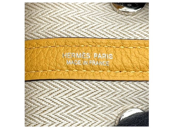 Hermès Borsa Tote Hermes Neo Garden 23 Giallo - vista 11