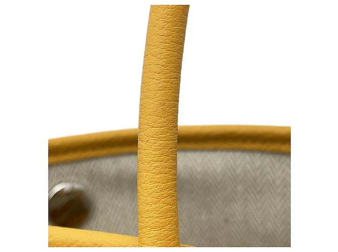 Hermès Borsa Tote Hermes Neo Garden 23 Giallo - vista 8