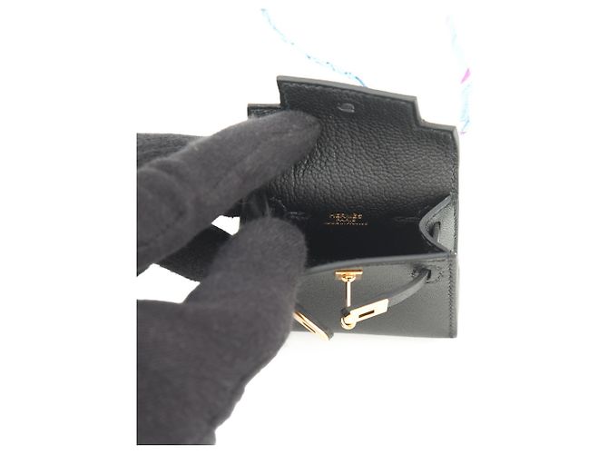 Hermès Hermes Kelly Twilly Handbag Charm Nero - vista 5